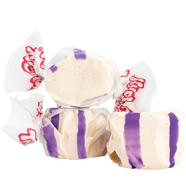 Honey Lavender taffy candy – soft, chewy salt water taffy with a floral honey and lavender flavor blend. - Taffy Town
